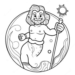 Neptune Coloring Pages