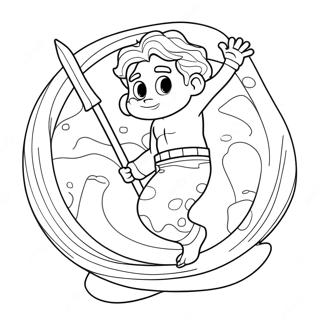 Neptune Coloring Page 46593-37194