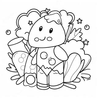 Kidcore Aesthetic Coloring Page 46603-37202