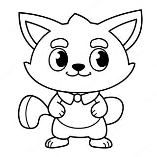 Aggretsuko Coloring Pages