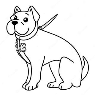 Service Dog Coloring Page 46663-37259