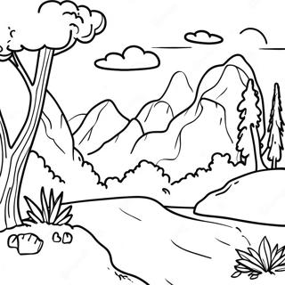 Outdoor For Adults Coloring Pages