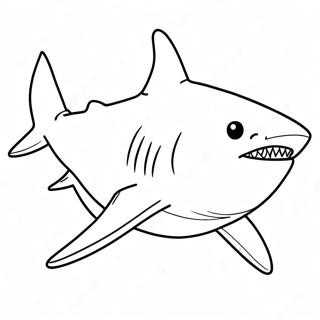 Bull Shark Coloring Pages