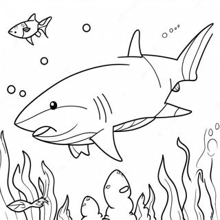 Bull Shark Coloring Page 46703-37282