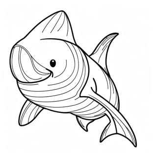 Bull Shark Coloring Page 46703-37284