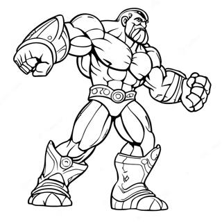 Red Titan Coloring Page 46713-37295