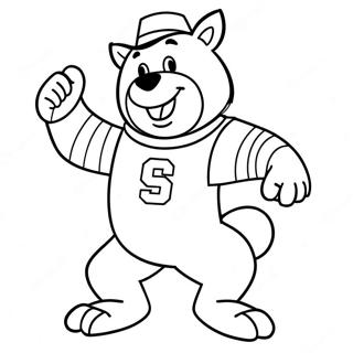 Illini Mascot Coloring Page 46733-37307