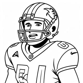 Illini Football Player Coloring Page 46734-37309