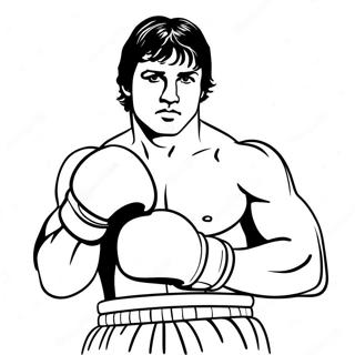 Rocky Balboa Coloring Pages