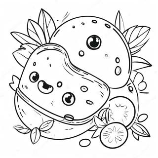 Creative Procreate Coloring Page For Kids 46784-37349