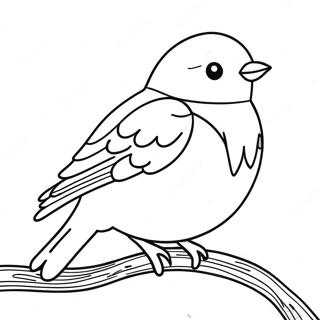 Bluebird Coloring Pages