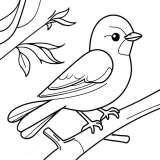 Bluebird Coloring Page 46793-37354