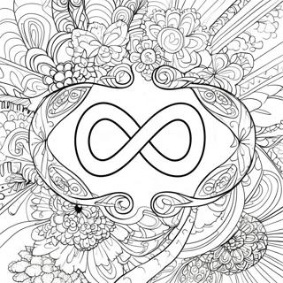 Infinity Symbol Coloring Page 46883-37428