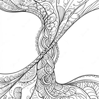 Colorful Infinity Loop Coloring Page 46884-37429