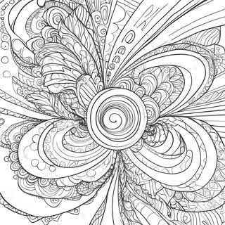 Colorful Infinity Loop Coloring Page 46884-37432