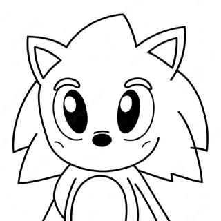 Vector Sonic Coloring Page 46893-37438