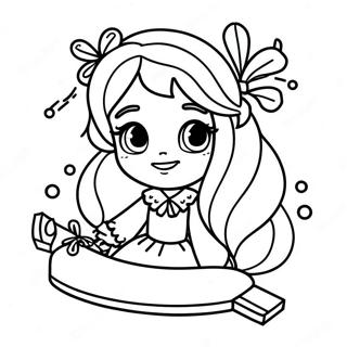 Rainbow High Jade Coloring Page 46903-37444