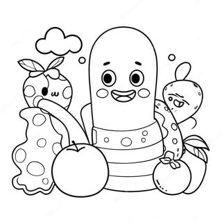 Funny Pun Coloring Page 46914-37455