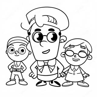 Fairly Odd Parents Coloring Page 4696-3867