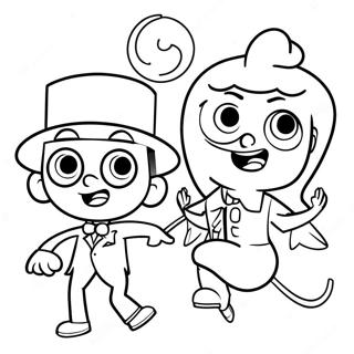 Fairly Odd Parents Coloring Page 4696-3868