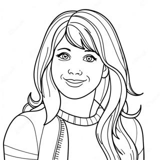 Lizzie Mcguire Coloring Page 46973-37497