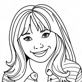 Lizzie Mcguire Coloring Page 46973-37498