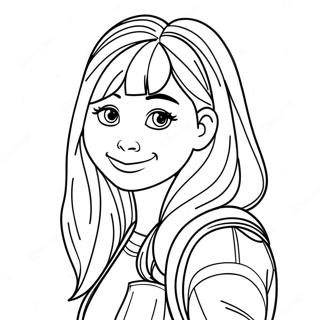 Lizzie Mcguire Coloring Page 46973-37500