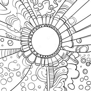 Colorful Markers Coloring Page 47003-37523