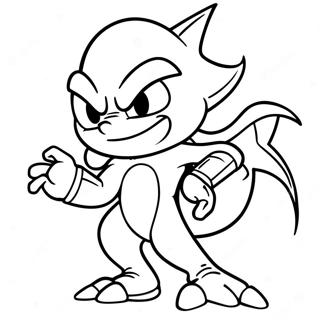 Espio Coloring Page 47063-37570