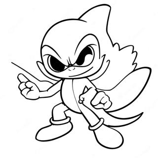 Espio Coloring Page 47063-37571