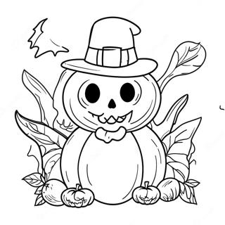 Samhain Halloween Coloring Page 47083-37588