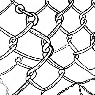 Chain Coloring Pages