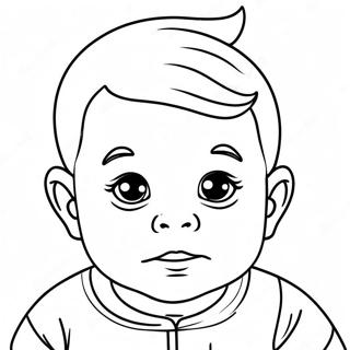 Baby Boy Coloring Page 47143-37633