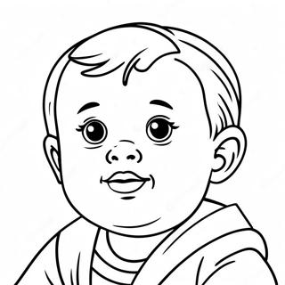 Baby Boy Coloring Page 47143-37635