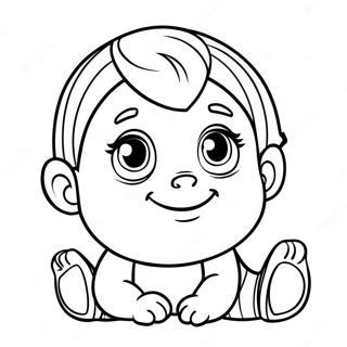 Baby Boy Coloring Page 47143-37636