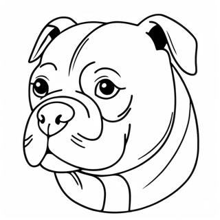 American Bully Coloring Pages