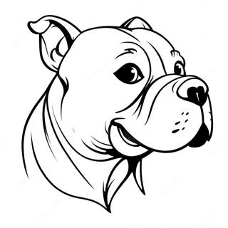 American Bully Coloring Page 47153-37642