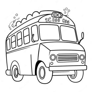 Magic School Bus Coloring Pages