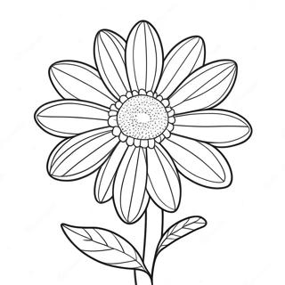 Daisy Flower Coloring Page 471-367