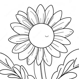 Daisy Flower Coloring Page 471-368