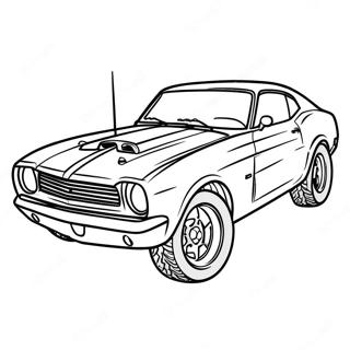 Fast And Furious Car Coloring Page 47203-37681