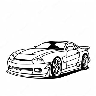 Fast And Furious Car Coloring Page 47203-37682