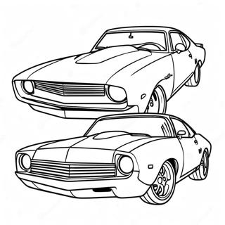 Fast And Furious Car Coloring Page 47203-37683