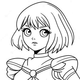 Sailor Saturn Coloring Page 47223-37698