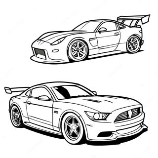 Need For Speed Racing Car Coloring Page 47243-37714