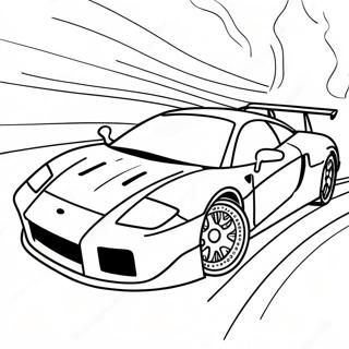 Need For Speed Racing Car Coloring Page 47243-37715