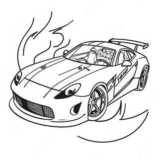 Need For Speed Racing Car Coloring Page 47243-37716