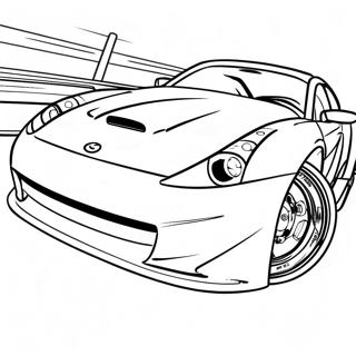 Need For Speed Drift Car Coloring Page 47244-37719