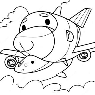 Jay Jay The Jet Plane Coloring Page 47253-37725