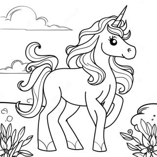 The Last Unicorn Coloring Page 47263-37732